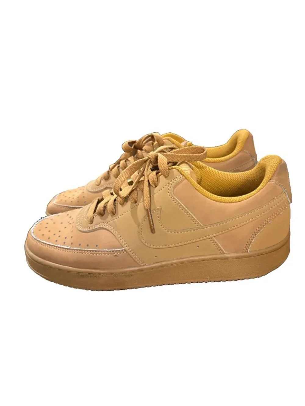 Nike Air Force 1 Low Flax Tan Wheat Men's Low Top Sneakers CD5463-200 Size 8
